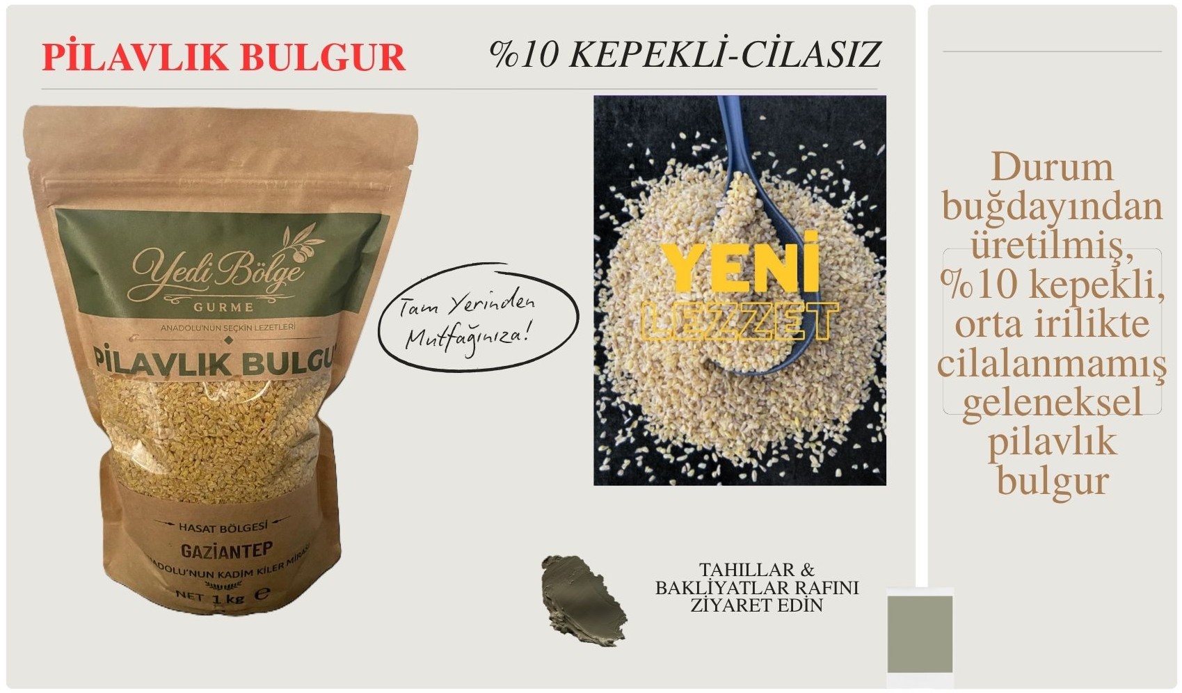 Pilavlık Bulgur
