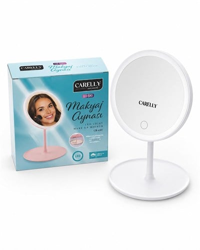  CARELLY MAKYAJ AYNASI LEDLİ ŞARZLI OVAL 