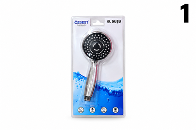 ÖZBEST DUŞ BAŞLIĞI DUŞ TELEFONU BLİSTER NO*1