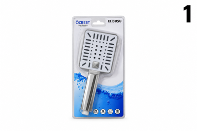 ÖZBEST DUŞ BAŞLIĞI DUŞ TELEFONU BLİSTER NO*2