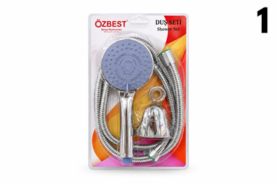 ÖZBEST DUŞ TAKIMI DUŞ SETİ BLİSTER NO*1