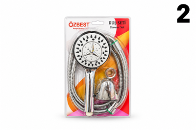 ÖZBEST DUŞ TAKIMI DUŞ SETİ BLİSTER NO*2