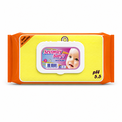 SEVİMLER KAPAKLI ISLAK MENDİL KL*24