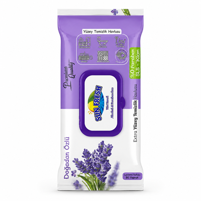 SUNFRESH ISLAK HAVLU 100LÜ KL*12