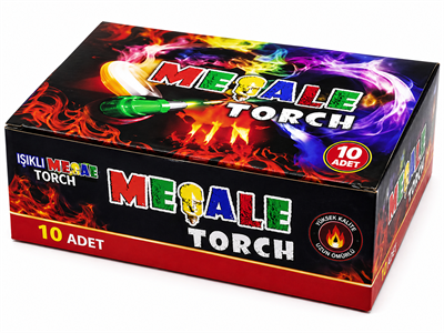 VENÜS TORCH MEŞALE 4 RENK PK 10 LU 
