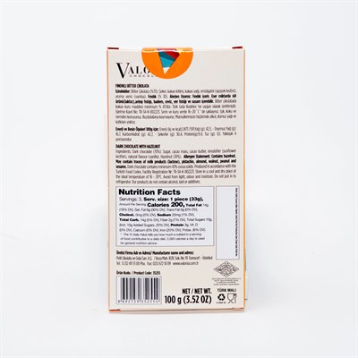 4U Bitter Fındıklı Çikolata  100 g