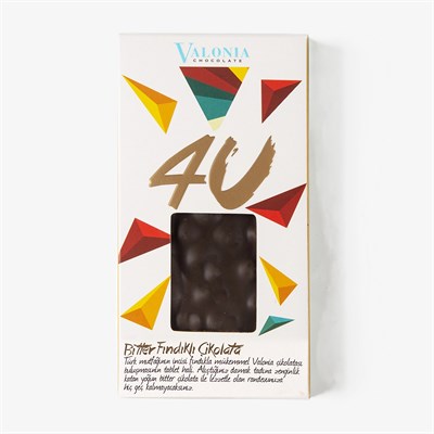 4U Bitter Fındıklı Çikolata  100 g