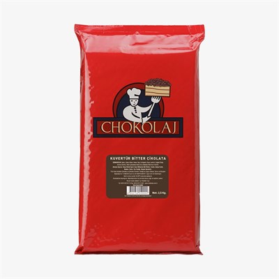 Chokolaj Bitter Kuvertür  2,5KG