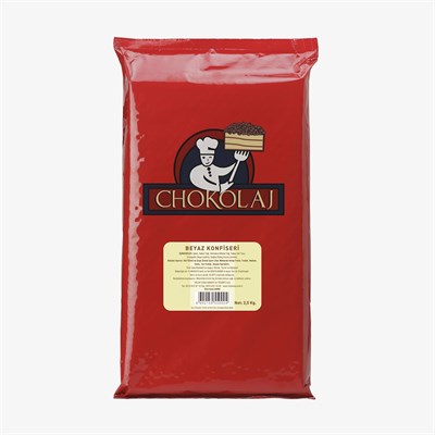 Chokolaj Konfiseri Beyaz (fildişi 2,5 kg)
