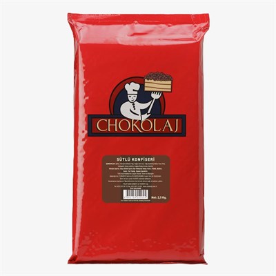 Chokolaj Sütlü Konfiseri  2,5 kg