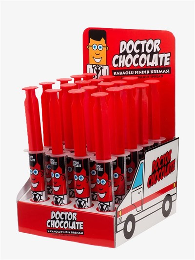 Dr. Chocalate Şırınga Kakaolu Fındık Krema  60g  (1Adet)