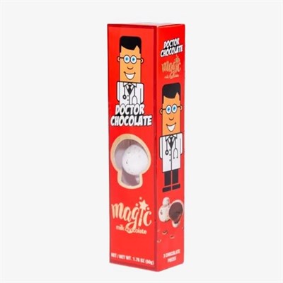 Dr. Chocolate 3lü Sütlü Mantar Draje  50 g