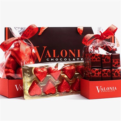 Valonia Milano Kırmızı Kalpler 600 g