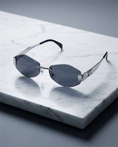 NADIA Silver Rimless  Güneş Gözlüğü