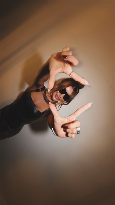 Leather Collection Crop