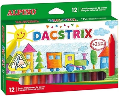 Alpıno Da-0125 Dacstrıx Mum Boya 12Li - Çantalı