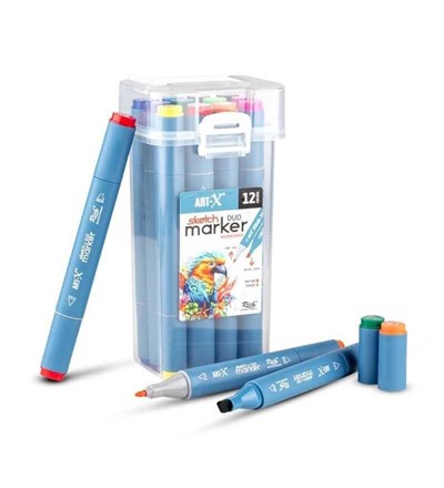 Art-X Sketch Marker Duo 12Li Set