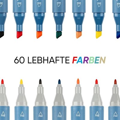 Art-X Sketch Marker Duo 24Lü Set