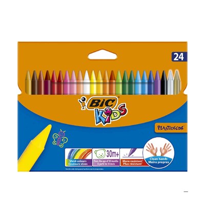 BIC SİLİNEBİLİR PASTEL BOYA 24 RENK