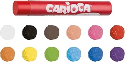 Carioca Yağlı Pastel Boya Kalemi 12li