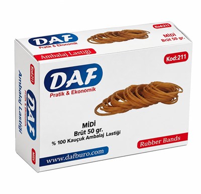 DAF Ambalaj Lastik 50gr