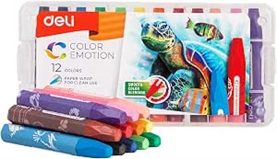 Deli Plastik Kutu Pastel Boya 36Lı Colorkids