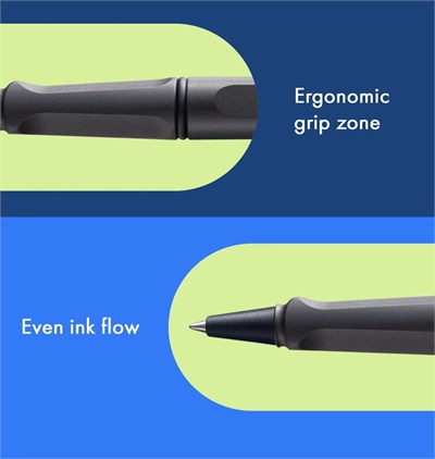 Lamy Safarı Roller Kalem Metal Klıps Mat Sıyah