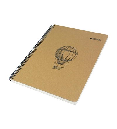 Mynote Kraft Defter A4 120 Yp Kareli