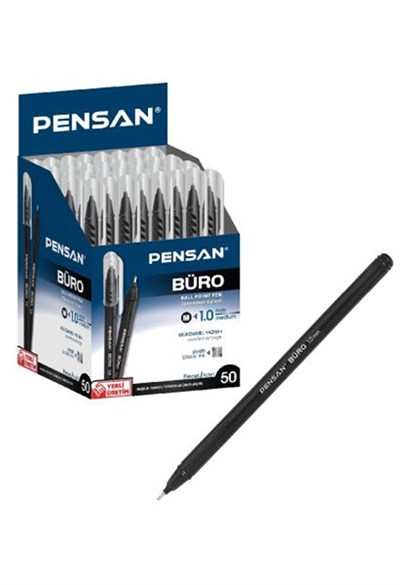 PENSAN 2270 BÜRO TÜKENMEZ KLM 1MM SİYAH