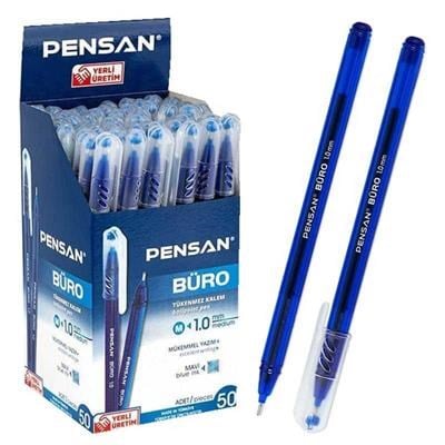 Pensan büro 2270 mavi tükenmez kalem 1.0