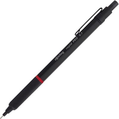 Rapid Pro Mekanik Kurşun Kalem, Siyah 0.7 Mm