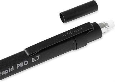 Rapid Pro Mekanik Kurşun Kalem, Siyah 0.7 Mm