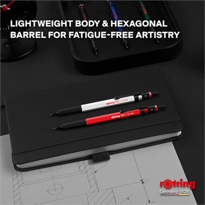 Rotring 500  Versatil Kalem, Beyaz 0.5 Mm