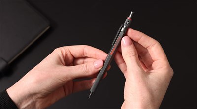 Rotring 600 Mekanik Kurşun Kalem, Gri 0.5 Mm