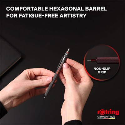 Rotring 600 Mekanik Kurşun Kalem, Kahverengi 0.5 Mm