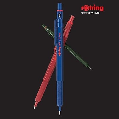 Rotring 600 Mekanik Kurşun Kalem, Mavi 0.5 Mm