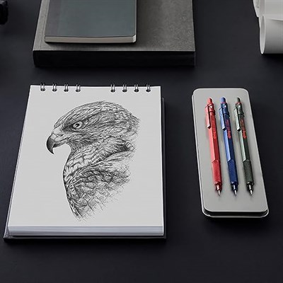 Rotring 600 Mekanik Kurşun Kalem, Mavi 0.5 Mm