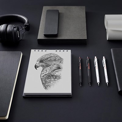 Rotring 600 Mekanik Kurşun Kalem, Siyah 0.7 Mm