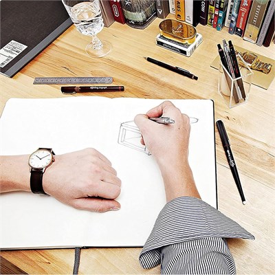 Rotring 800 Mekanik Kurşun Kalem, Krom 0.5 Mm