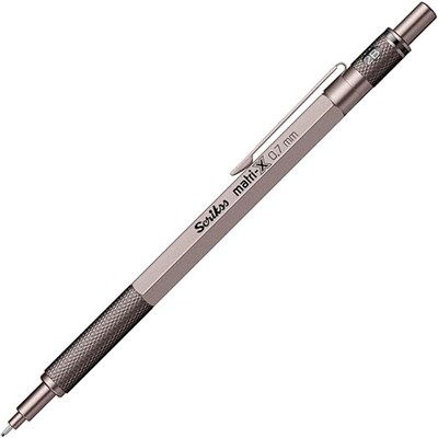 Scrikss Matrı-X  Versatil 0.7 Mm Metalik Gri Şeffaf Amb.