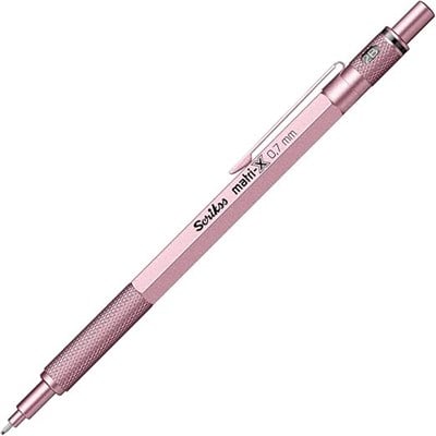 Scrikss Matrı-X  Versatil 0.7 Mm Metalik Açık Pembe Şeffaf Amb.