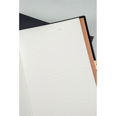 Scrikss Premıum Defter Toledo A5 Kahverengi & 800 Roller Titanyum Set