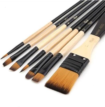 Set 1 Zemin Fırçalı Karma 7 Li Set
