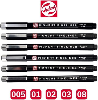 Talens Pıgment Fınelıner 6 Lı Set