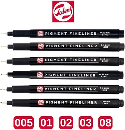 Talens Pıgment Fınelıner 6 Lı Set