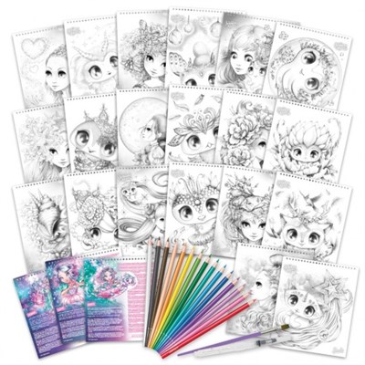 Taros Nebulous Standars-11133 Watercoloring Book Set 6 Lı