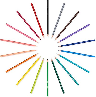 Tropıcolors Kuru Boya Kalemi 24 Renk