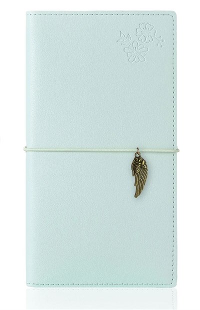 Victorias Journals Charm-Kuş, Tarihsiz Planlayıcı 9X19 Cm,80  Yap, 100 Gr.Ivory.- Yeşil