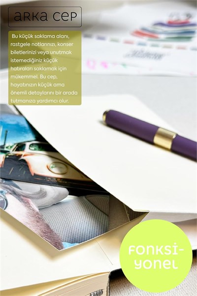 Victorias Journals Classic Esnek Kapak Defter 13X21 70Gr 400Sf Çizgili Sarı