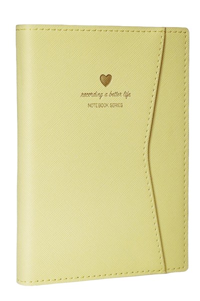 Victorias Journals Geçmeli Ve Cepli Defter A6 Ivory 80 Gr. 128 Yp. Sarı